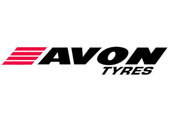 Logo des Reifenherstellers Avon.