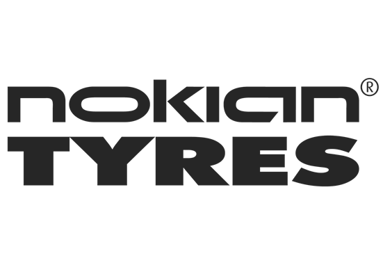 Logo des Reifenherstellers nokian TYRES.