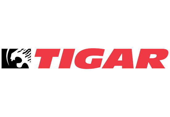 Logo des Reifenherstellers Tigar.